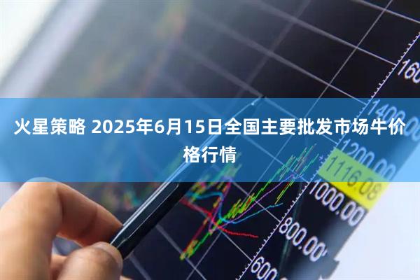 火星策略 2025年6月15日全国主要批发市场牛价格行情
